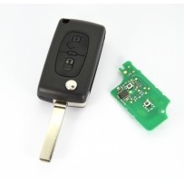 Citroen C2 C3 2-button remote control transmitter