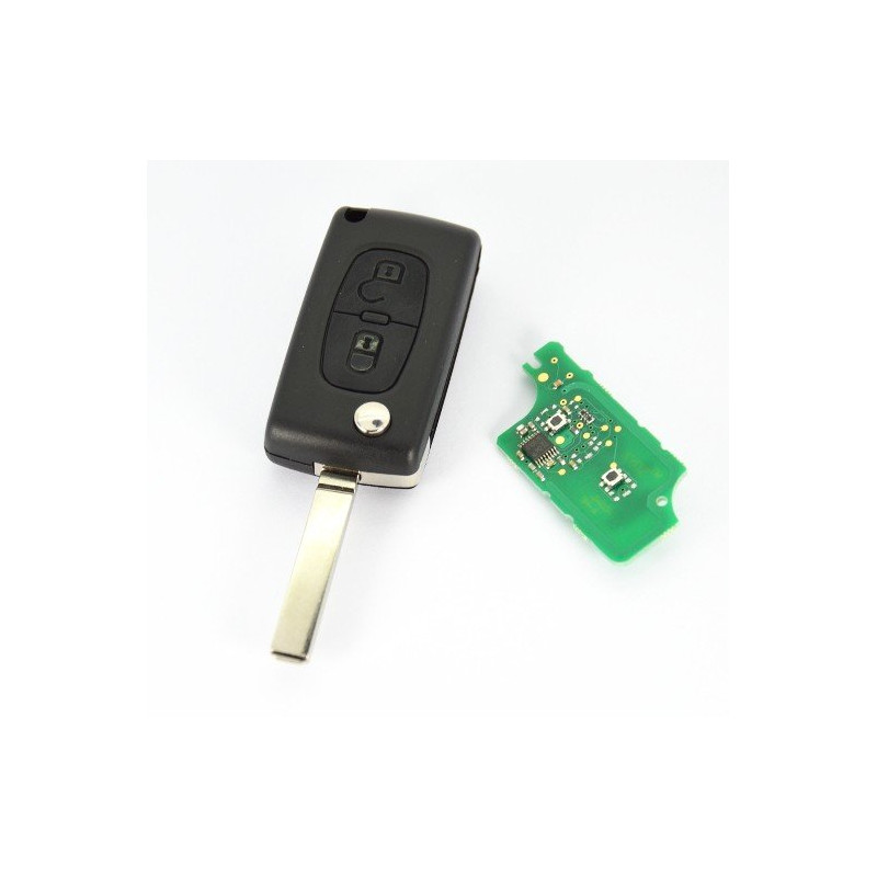 Télécommande émetteur Citroen C2 C3 2 boutons