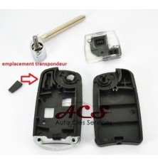 Folding key transformation kit Toyota Yaris, RAV4, Celica, Prius, Avensis, Corola, Verso TOY43