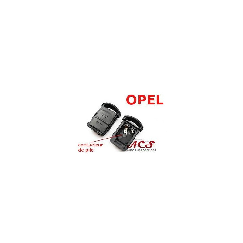 lot de 2 contacteurs de pile pour Télécommande Opel Corsa, Zafira, Meriva, Combo