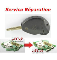 Service réparation télécommande clé Citroën Xsara, Xantia, Evasion, Jumpy Peugeot 806, Expert