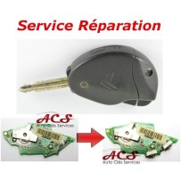 Serviço de reparação chave controle remoto Citroën Xsara, Xantia, Evasion, Jumpy Peugeot 806, Expert