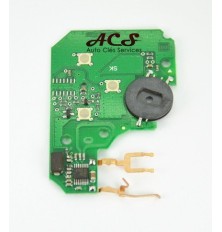 Kit de reparación de la placa transmisora del circuito electrónico de 3 botones para Renault Megane y Scenic