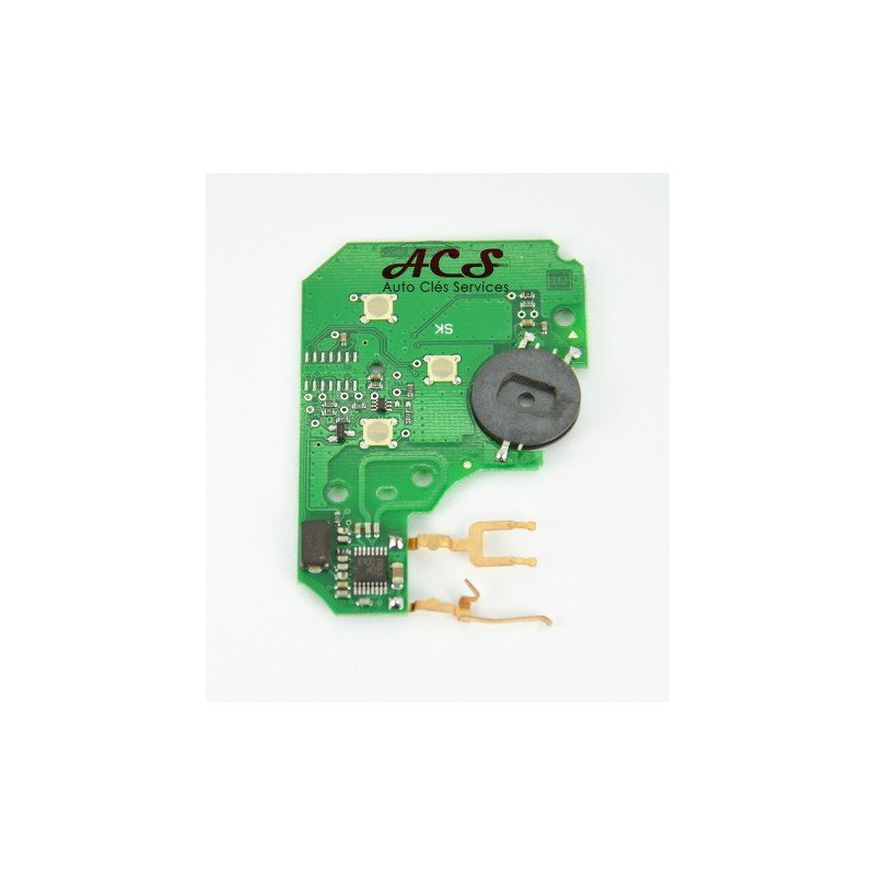 kit de réparation carte émetteur circuit électronique Renault Megane, Scenic 3 boutons
