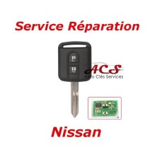 Servicio de reparación de llaveros para Nissan X-TRAIL, Qashqai, 350Z, NAVARA, ALMERA, PRIMERA, TERRANO, NOTA