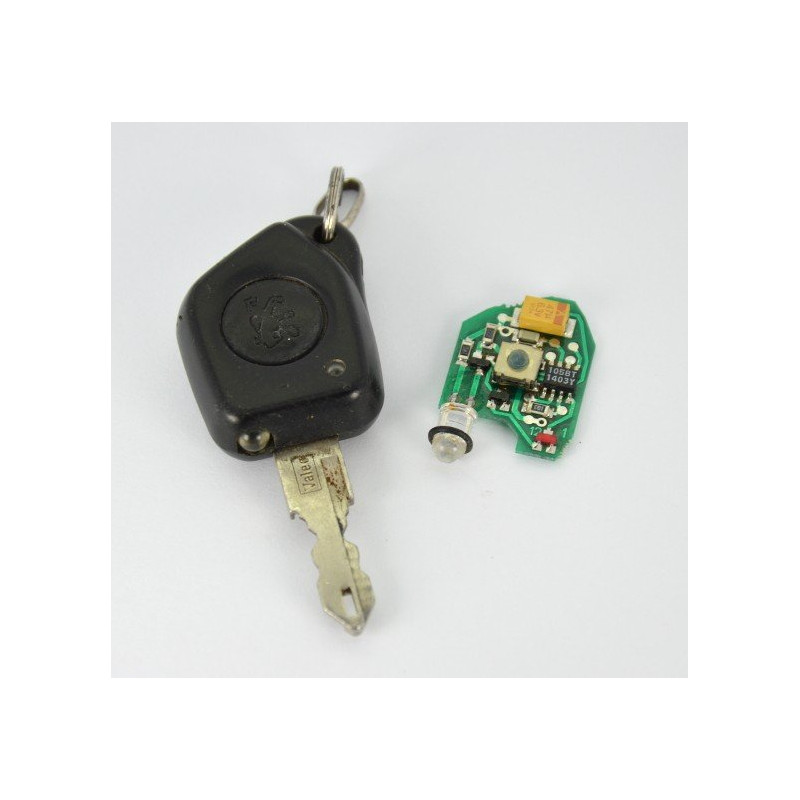 Control remoto electrónico infra rojo peugeot 1 botón 306 405 REF VALEO 52038