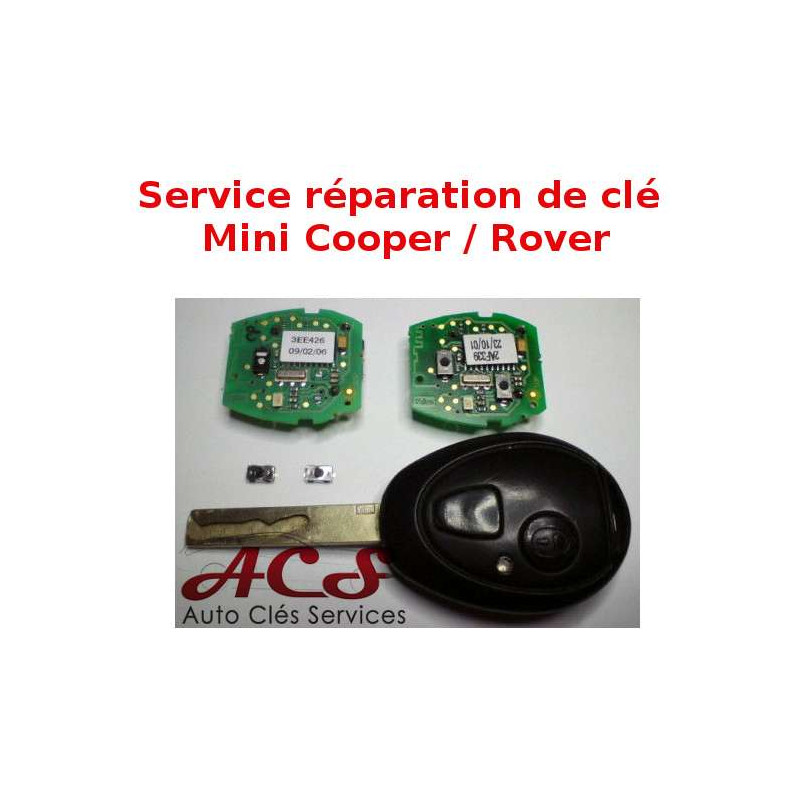 Service réparation télécommande clé Rover 75 MG ZT 2 boutons