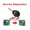 Service réparation télécommande clé Mini Cooper S, one, cabriolet, R50,R52,R53 Rover 75 MG