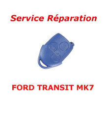 Service réparation télécommande clé Ford Transit connect 3 boutons bleu MK7 sportvan