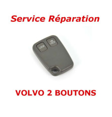 Service réparation télécommande clé 2 boutons Volvo S70, V70, C70, S40, V40, XC90, XC70