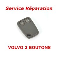 Serviço de reparação chave remota 2 botões Volvo S70, V70, C70, S40, V40, XC90, XC70