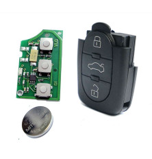 Télécommande émetteur Audi A3 A4 A6 RS4 TT Quattro 3 boutons 4D0837231A 4D0 837 231 A