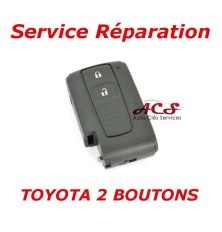 Reparatieservice voor Toyota Avensis, Crown, Prius, Verso, Rav 4, IQ 2-knops sleutelhangers