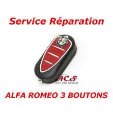 Service réparation télécommande clé Alfa Romeo Mito, Giulietta, Brera, GTA