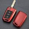 Capa para chave remota VW GOLF 7 POLO Touran Tiguan MK7 3 botões