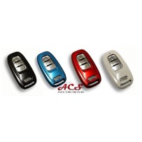 Étui coque pour télécommande clé Audi A3, A4, A5, A6, A8, TT, Q5, Q7, S-line, RS3, RS4 3 boutons