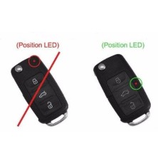 Sleutelbehuizing voor VW Golf Polo Touran Tiguan