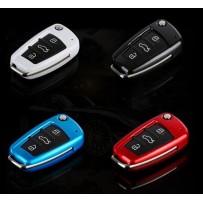 3-button remote key fob case for Audi A3, A4, A5, A6, A8, TT, Q7, S-line, RS3, RS4