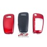 3-button remote key fob case for Audi A3, A4, A5, A6, A8, TT, Q7, S-line, RS3, RS4