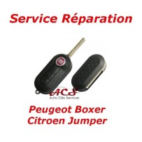 Serviço de reparação chave de controle remoto Citroën Jumper Peugeot Boxer