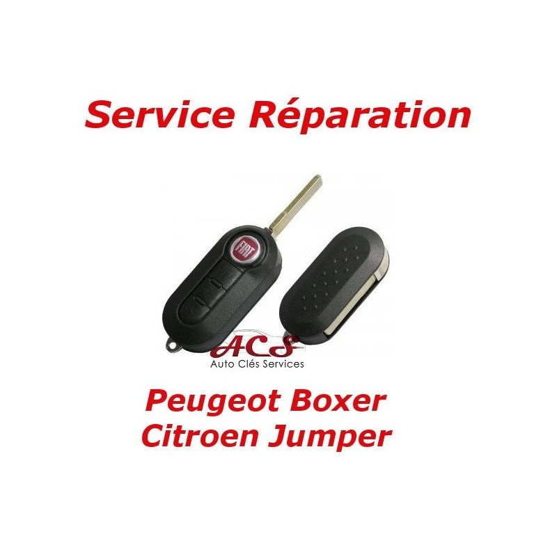 Service réparation télécommande clé Citroën Jumper Peugeot Boxer
