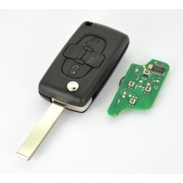 Controle remoto transmissor Peugeot 1007 4 botões 649081 6554GQ
