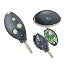 Controle remoto eletrônico citroen Xsara, C5 3 botões E16CI01E