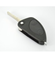 Carcasa para mando a distancia Alfa Romeo sin LED para 147, 156, 166, GT, 2 botones