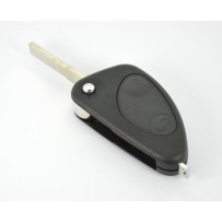 Controle remoto plip chave shell Alfa Romeo Sem LED 147, 156, 166, GT 2 botões