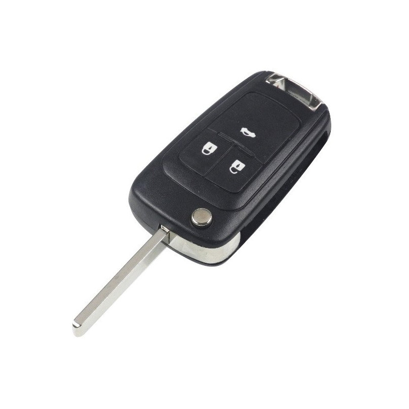 Boitier télécommande coque de clé plip Opel Astra, Zafira, Insignia