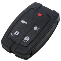 Carcasa para llave remota de 5 botones para Land Rover Freelander
