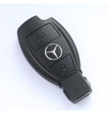 Télécommande clé Mercedes classe A/ B/ C/ E / S/ ML/ CLK/ SLK/ SL 2 boutons