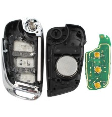 3-button remote key fob case for Citroen C4 DS4