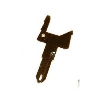 NE61 key blade blank Renault Dacia