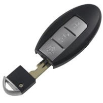 Nissan 3-knops sleutelhanger afstandsbedieningsbehuizing met handsfree systeem