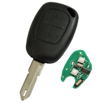 Transmissor de controle remoto Renault tráfego mestre 2 botões