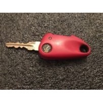 Alfa Romeo 147, 156, GT key remote control, 1 button, red casing