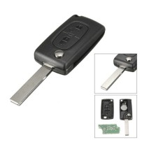 Transmissor de controle remoto Peugeot 308 2010+ 2 botões 6490R8 6490R9