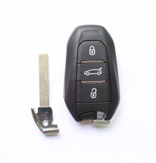 Transmisor de control remoto Peugeot 308 508 3 botones