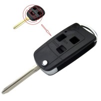 Kit de transformación de llave plegable para Toyota Yaris, RAV4, Celica, Prius, Avensis, Corolla, Verso TOY63