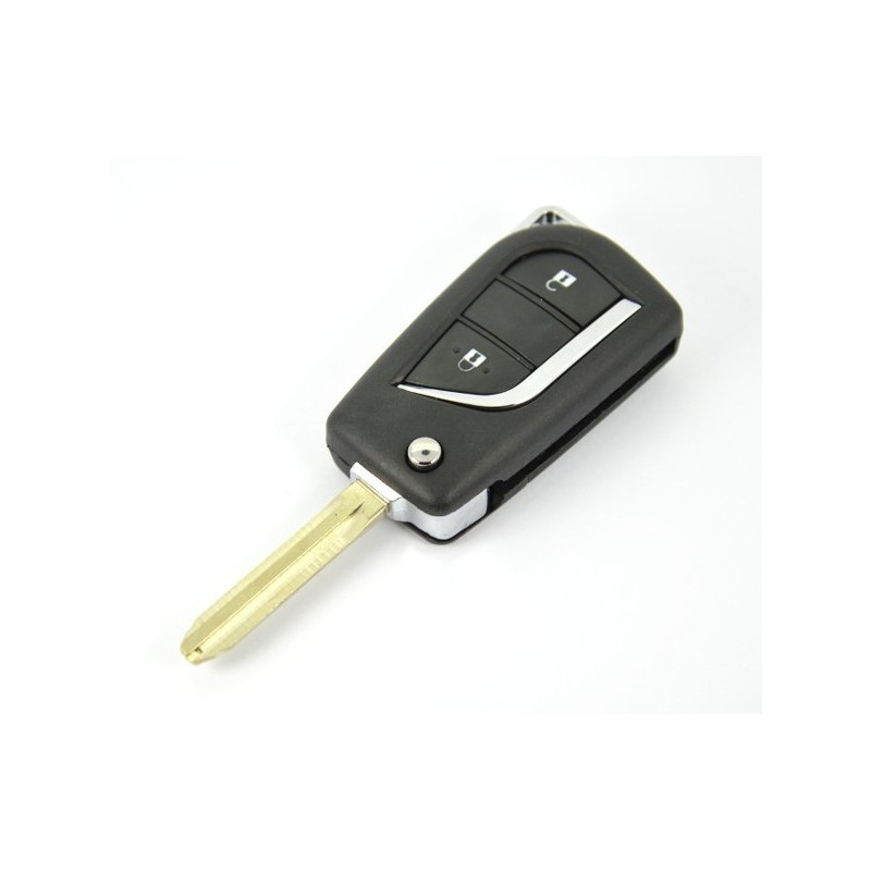 Toyota 2 buttons Yaris plip key remote control, Aygo TOY63