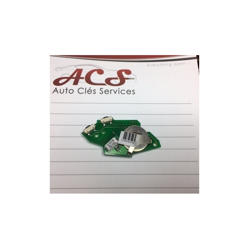 Controle remoto eletrônico peugeot citroen 2 botões Evasão, 806, Xantia, Jumpy