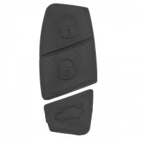 Black 3-button remote control for Fiat Punto, Bravo, Doblo, Stilo, Brava, Panda