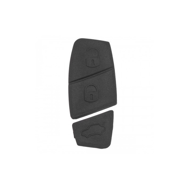 Black 3-button remote control for Fiat Punto, Bravo, Doblo, Stilo, Brava, Panda
