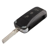 Caso chave de controle remoto 3 botões Porsche Cayenne
