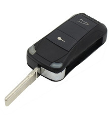 Télécommande coque de clé 2 boutons Porsche Cayenne