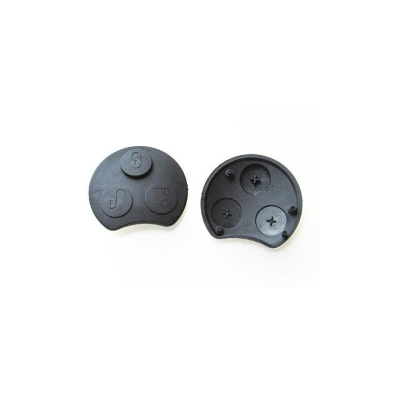 Boutons 3 touches pour Télécommande Smart Fortwo 451 452 Forfour, Roadster