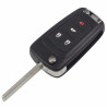 Télécommande coque de clé plip Chevrolet Camaro 4 boutons