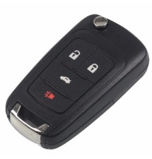 Carcasa para llave con control remoto de 4 botones para Chevrolet Camaro