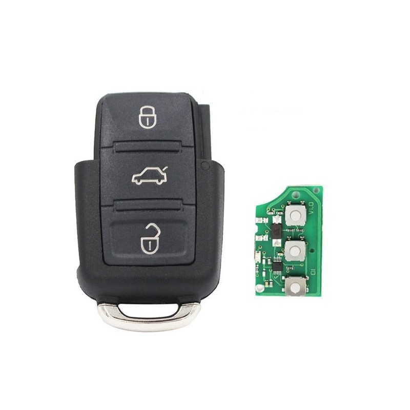 Transmissor de controle remoto VW 3 botões 1K0959753G 1 K0 959 753 G